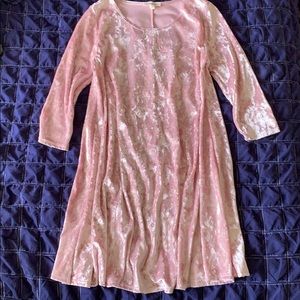 Velour Dress
